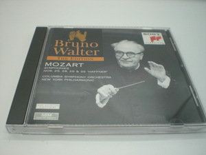 1CD　モーツァルト：交響曲第25・28・29・35　ブルーノ・ワルター/コロンビア交響楽団　1953－59年　USA盤　15前