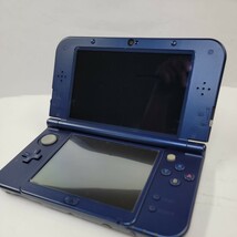 【動作品】new ニンテンドー3DS LL RED-001 本体のみ ブルー_画像2