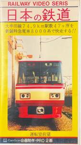 【309VHS】日本の鉄道シリーズ 運転室前望 西日本鉄道 70分 PRO企画