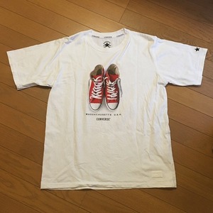 Tシャツ　CONVERSE ALL STAR コンバース　オールスター プリントTシャツ Lサイズ