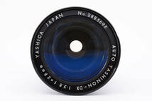 【人気の28mm 広角単焦点レンズ】　YASHICA　ヤシカ AUTO YASHINON-DX 28mm F2.8　カメラ 同梱可能　#8090_画像2