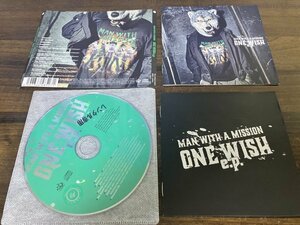 ONE WISH e.p. MAN WITH A MISSION CD　マンウィズアミッション　マンウィズ　即決　送料200円　909