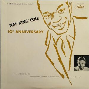 Nat King Cole【国内盤 Vocal LP】 10th Anniversary (東芝EMI ECJ-50080) 1982年 / 1953年 Capitol Recording / ナット・キング・コール