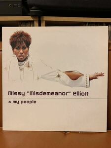 ★アッパー系★ Missy Elliott / 4 MY PEOPLE ★Basement Jaxx House Remix！★80 90 Hiphop マニア コレクター