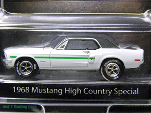 激レア特注品 絶版品 グリーンライト greenlight 1/64 GL EXCLUSIVE - 1968 Mustang High Country Special 　 フォード マスタング