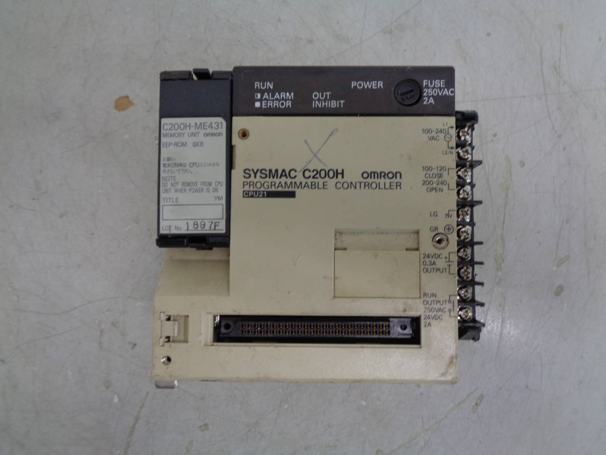 新品 OMRON オムロン C200H-CPU01 PLC 【保証付き】-