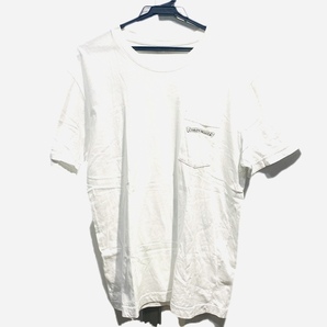 CHROME HEARTS クロムハーツ Tシャツ アーチロゴ スクロールラベル ホースシュー セメンタリークロス Lサイズ ホワイト 国内正規品の画像1