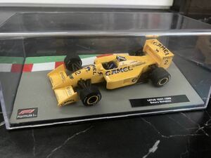 F1マシンコレクション ロータス 100Tキャメル仕様 中嶋　悟　仕様　DeAGOSTINI デアゴスティーニ　Lotus CAMEL仕様