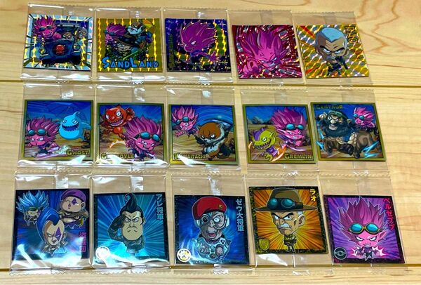 SAND LAND ウエハースシール SEC等 15枚まとめ売り 早い者勝ち 即日発送