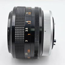 希少品 専門店清掃済 CANON キヤノン FD 55mm F1.2 SSC ASPHERICAL アスフェリカル　レンズ_画像6