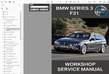 BMW 3シリーズ 3series F31 ワークショップマニュアル 整備書　※エンジン対応はディーゼルのみ_画像1