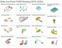 フォード +他メーカー パーツリスト オンライン版 EPC . MUSTANG RANGER Escort Maverick Mondeo マスタング エスコート シエラ フォーカス_画像6