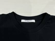 ジバンシィ　コットン　ロゴ　Tシャツ　ブラック　S　BW70603Z0Y_画像4