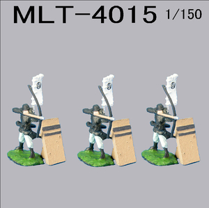 1/150 Nゲージに最適！フィュギュアシリーズ　　MLT4015　弓隊