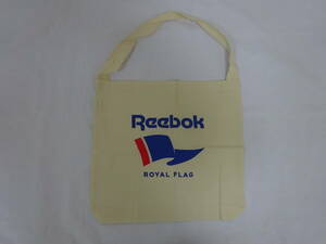 ( う-D2-209 )REEBOK　ROYAL　FLAG　リーボック　ロイヤルフラッグ　トートバッグ　カバン　鞄　エコバッグ　中古