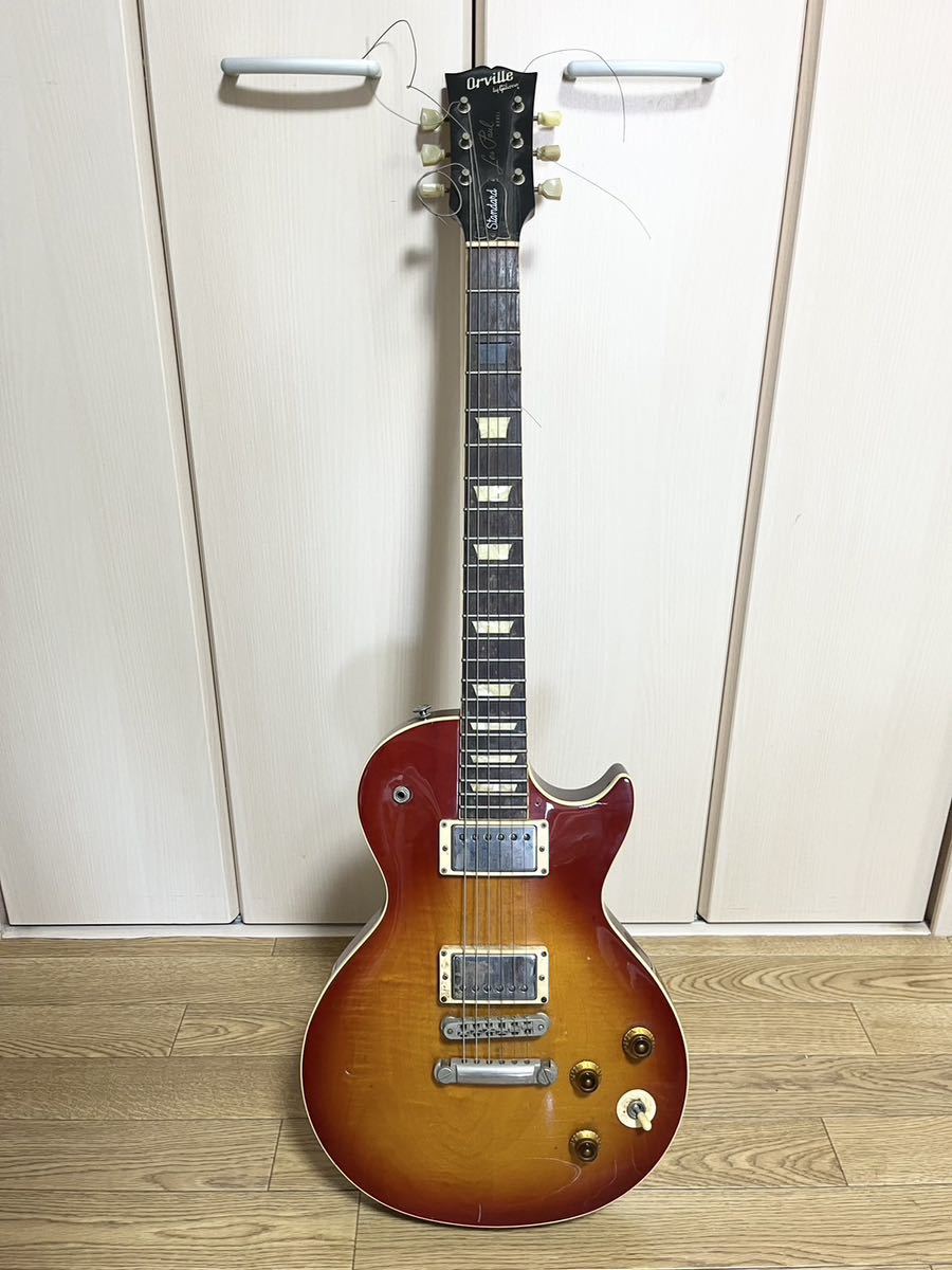 No.031321 Orville by Gibson LP STD CHSB プレーンTOP メンテナンス