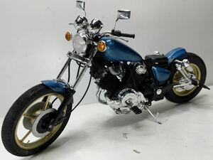  Tamiya 1/12 plastic model YAMAHA XV1000 Virago [ Lowrider custom ] final product * free shipping *