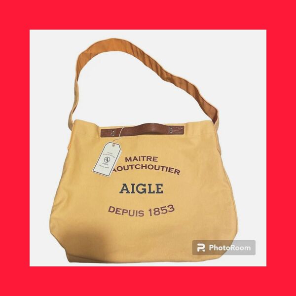 【新品未使用】★AIGLE キャンパス 2wayバッグ トートバッグ 2way エーグル