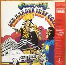 jimmy cliff / the harder they come roots Rock reggae ボブマーリー Bob Marley ジミークリフ 帯付き LP レコード_画像1