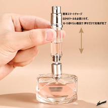 ◆液漏れ防止デザイン◆ アトマイザー 5ml 簡単充填 ボトムメタルバルブ充填 ファッション アイテム 香水瓶 コンパクト メタルグレー_画像3