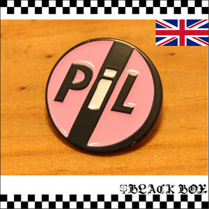 英国 インポート Pins Badge ピンズ ピンバッジ 画鋲 PIL Public Image Ltd パブリックイメージリミテッド PUNK パンク イギリス UK GB 498