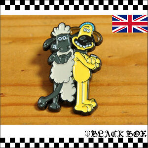 英国 インポート Pins ピンズ ピンバッジ SHAUN THE SHEEP ひつじのショーン 羊 イギリス イングランド UK GB 596