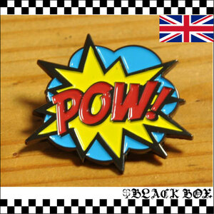 英国 インポート Pins ピンズ ピンバッジ ラペルピン 画鋲 POW! pow THE WHO MODS モッズ POP ENGLAND イングランド イギリス UK GB 625