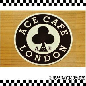 英国 インポート 防水 ステッカー シール ACE CAFE LONDON カフェレーサー ROCKERS ロッカーズ イギリス イングランド GB UK 8cm