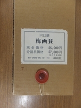 ◎【工芸品】 元伯宗旦 (咄々斎) 梅画賛 講談社 茶人 三千家流 コレクター放出品 (千利休 千少庵) 茶掛 茶道具 掛軸作品何点でも同梱可_画像9