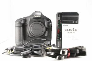 ★実用美品★キャノン Canon EOS 1D Mark III ボディ★元箱付 動作OK★93970