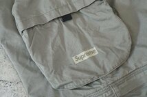 【送料無料】 Supreme シュプリーム 22SS cargo zip-off cinch pant カーゴ ジップオフ パンツ 2WAY ショートパンツ グレー系 サイズL_画像4