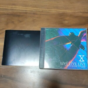 CD 2枚組 X JAPAN LIVE LIVE LIVE TOKYO DOME 1993-1996