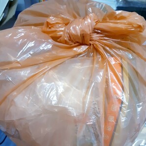 ゴミ袋・ごみ袋 LD SL-45-11 業務用 0.03mm オレンジ色 1箱（600枚） 在庫処分 売り切れ御免の画像2