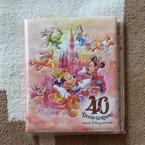  TDR ディズニー 40周年 スーベニアメダルブック ケース パーク内販売終了品