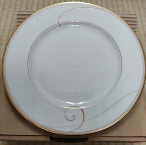 【定価1枚@2,860/未使用新品20枚セット ノリタケ ゴールデンウェイブ Noritake Golden Wave 21.5cmプレート 〈9316L/95311〉 化粧箱無し