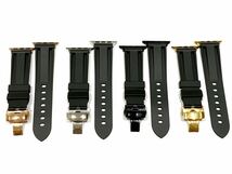 BS☆Apple Watchバンド ラバーベルト　38mm 40mm 41mm 42mm 44mm 45mm 49mm ultra ウルトラ SE.SE2 アップルウォッチ　ケース　カバー_画像2