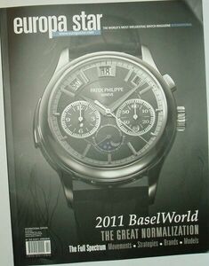 280/EUROPA STAR-THE WORLD''S LEADING WATCH MAGAZINE/EUROPA STAR Magazine Special 11'/BaselWorld バーゼル