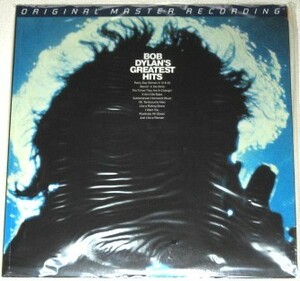 ☆ 新品未開封 ☆ Mobile Fidelity Sound Lab (MFSL) / Bob Dylan (ボブ・ディラン) Bob Dylan's Greatest Hits / 45rpm 180g 2LP 