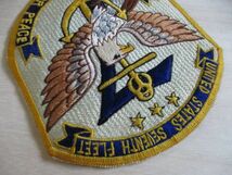 【送料無料】アメリカ海軍UNITED STATES SEVENTH FLEET第7艦隊パッチ横振り刺繍ワッペン/イーグル白頭鷲patchネイビーNAVY米海軍USN M5_画像4