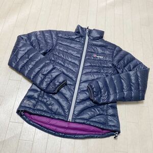 3654☆ berghaus バーグハウス トップス アウター ブルゾン ダウンジャケット アウトドア レディース 10 ネイビー