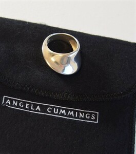  трудно найти * Tiffany designer AngelaCummings* большой ... кольцо серебряный 925 кольцо / Anne jela Cummings / Vintage 9bo-n кафф нравится .
