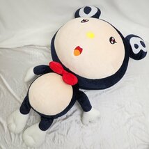 【引取歓迎】美品 村上隆 カイカイキキ DOBくん 特大ぬいぐるみ 約124cm×71cm/ネイビー/インテリア&1780802410_画像4