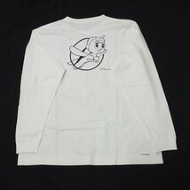 ★未使用 ユニフォームエクスペリメント 長袖Tシャツ 3/メンズL相当/オフホワイト/コットン/ユニコ/手塚治虫/ソフネット/タグ付&1780802280_画像2