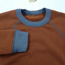 ★未使用 Patagonia/パタゴニア リバーシブル シアーリング クルー プルオーバー メンズS/ブラウン×ネイビー/ボア/タグ付き&0139000209_画像5