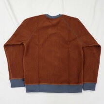 ★未使用 Patagonia/パタゴニア リバーシブル シアーリング クルー プルオーバー メンズS/ブラウン×ネイビー/ボア/タグ付き&0139000209_画像2