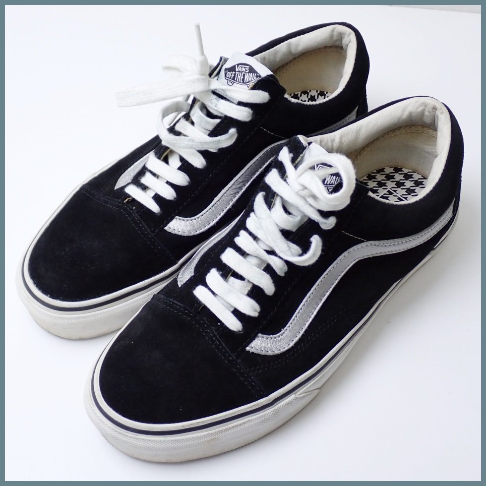 Supreme◇×VANS/20AW/OLD SKOOL PRO/ローカットスニーカー/28.5cm/WHT-