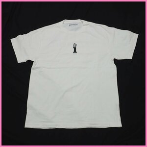 ★インタースコープレコード × フラグメントデザイン 半袖Tシャツ メンズL/オフホワイト/ロゴプリント/コットン/クルーネック&1780802438