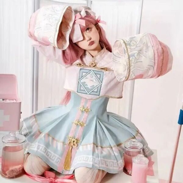 リトルキョンシー コスプレ ミニ 中華ロリ 中国