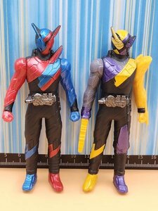 仮面ライダー ビルド ラビットタンクフォーム ニンニンコミックフォーム ソフビ フィギュアKamen Rider Build特撮Figurineソフビヒーローズ