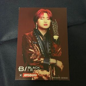 BLACKIRIS ブラックアイリス 西玲人 JOYSOUNDコラボ限定でかブロマイド